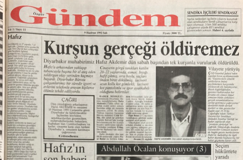 Hafız Akdemir öldürüldü – Kurşun Gerçeği Öldürmez