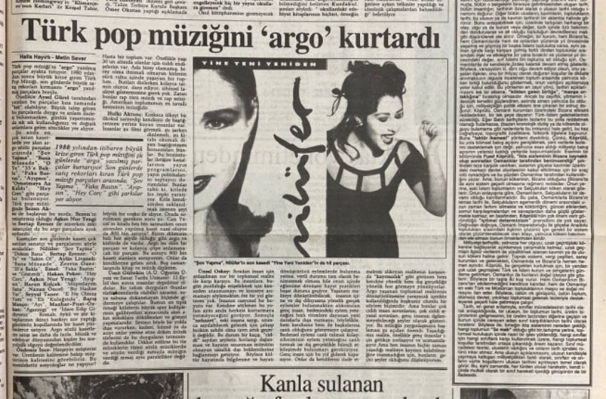 Türk pop müziğini ‘argo’ kurtardı