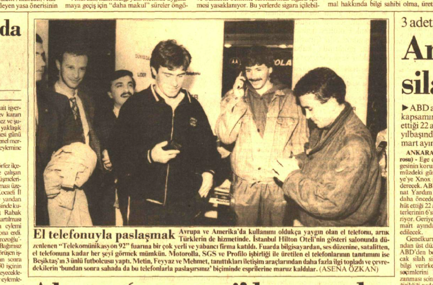 El telefonuyla paslaşmak