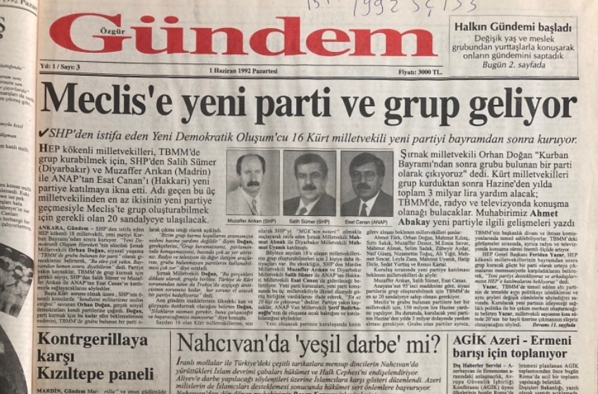 Meclis’e yeni siyasi parti ve grup geliyor