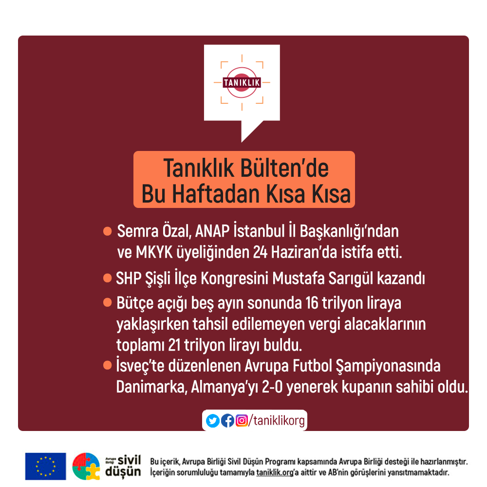 Bugün 28 Haziran 1992