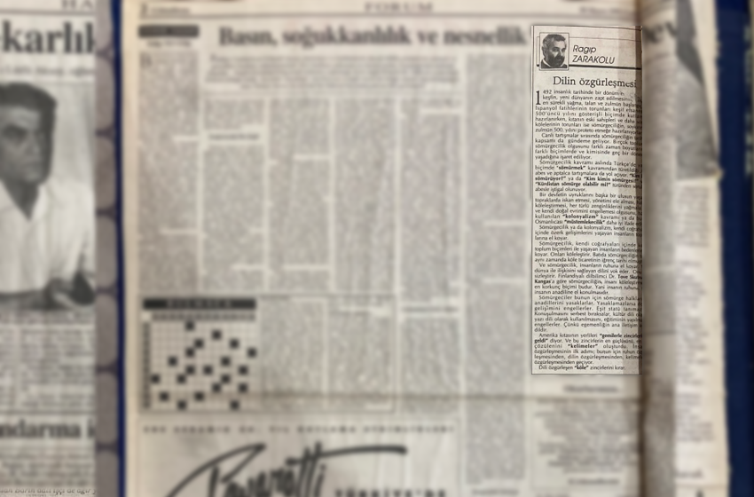 Dilin özgürleşmesi