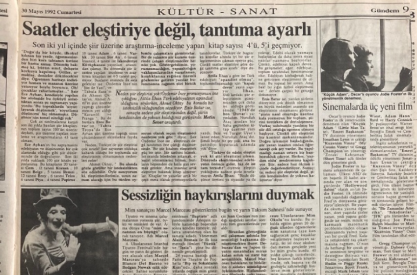 Saatler eleştiriye değil tanıtıma ayarlı