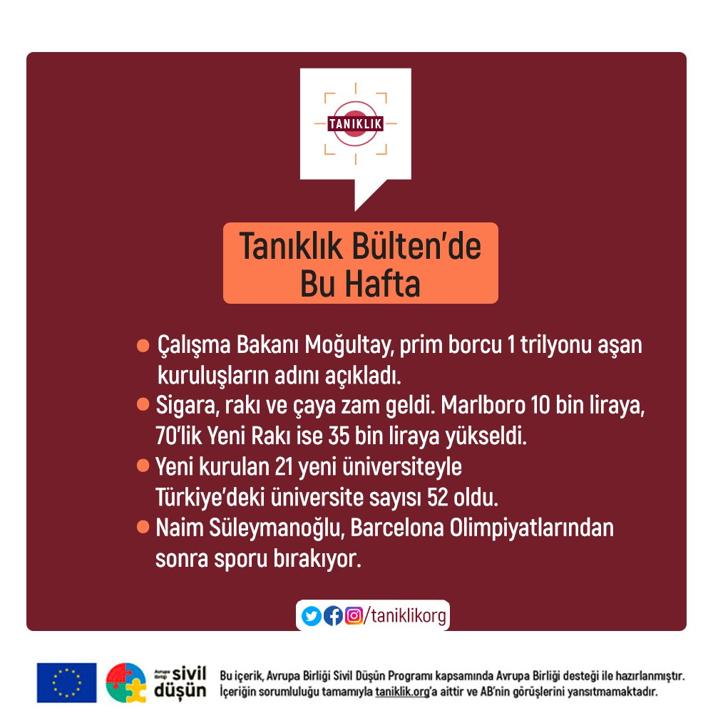 Sigara, rakı ve çaya zam