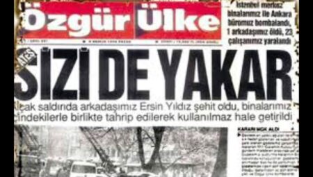 Günlük yayın yapan Özgür Ülke gazetesi bombalandı  